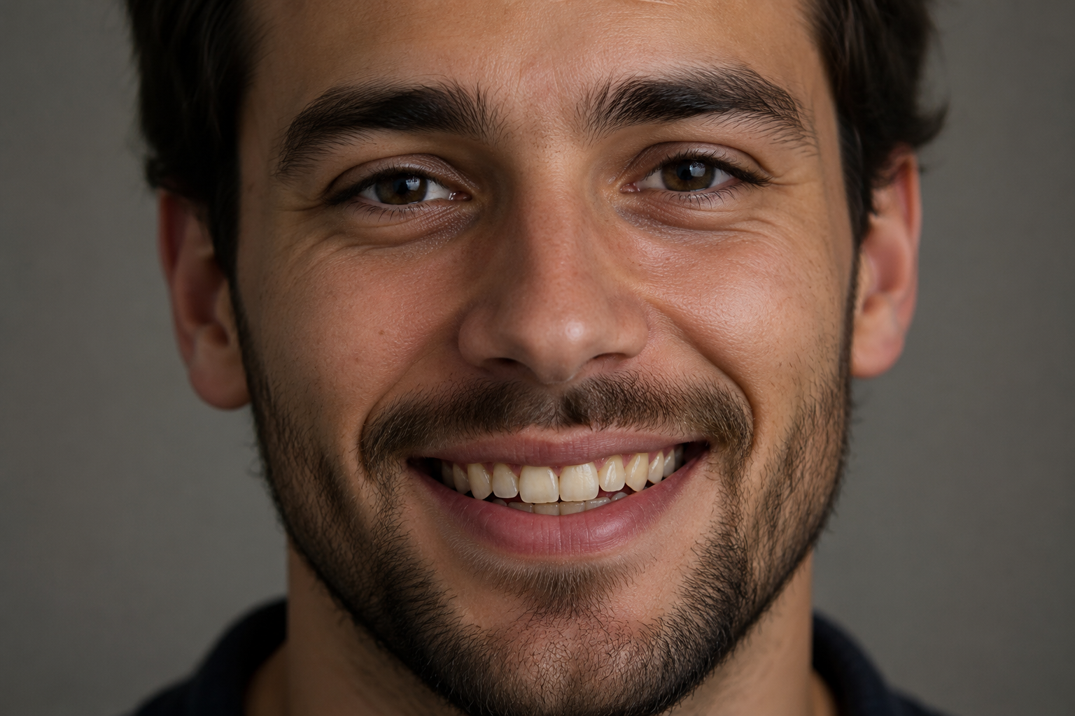 Sourire après traitement Invisalign